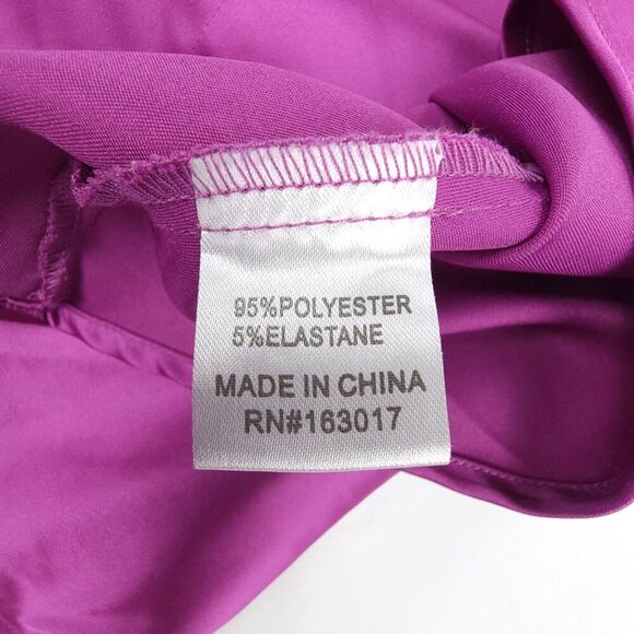 PRINCESS POLLY Nellie 90s Mini Slip Dress Purple Satin Y2k Glam Clean Girl 0 - Picture 10 of 10